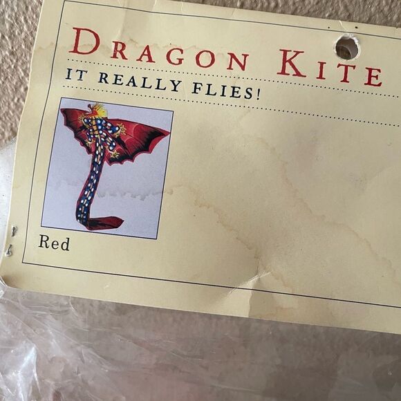 World Market Kids Paper Dragon Kite 2012 New - Picture 3 of 14